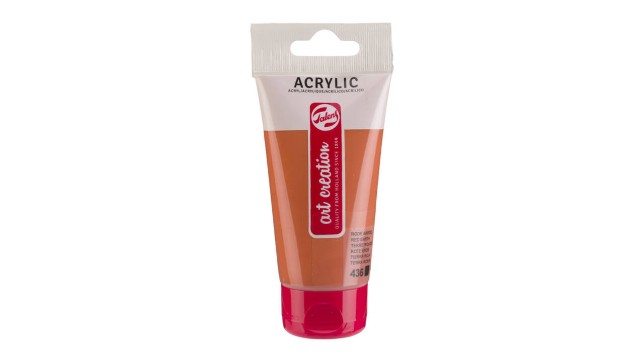 Acrylverf Talens Art Creation 436 rode aarde tube à 75ml