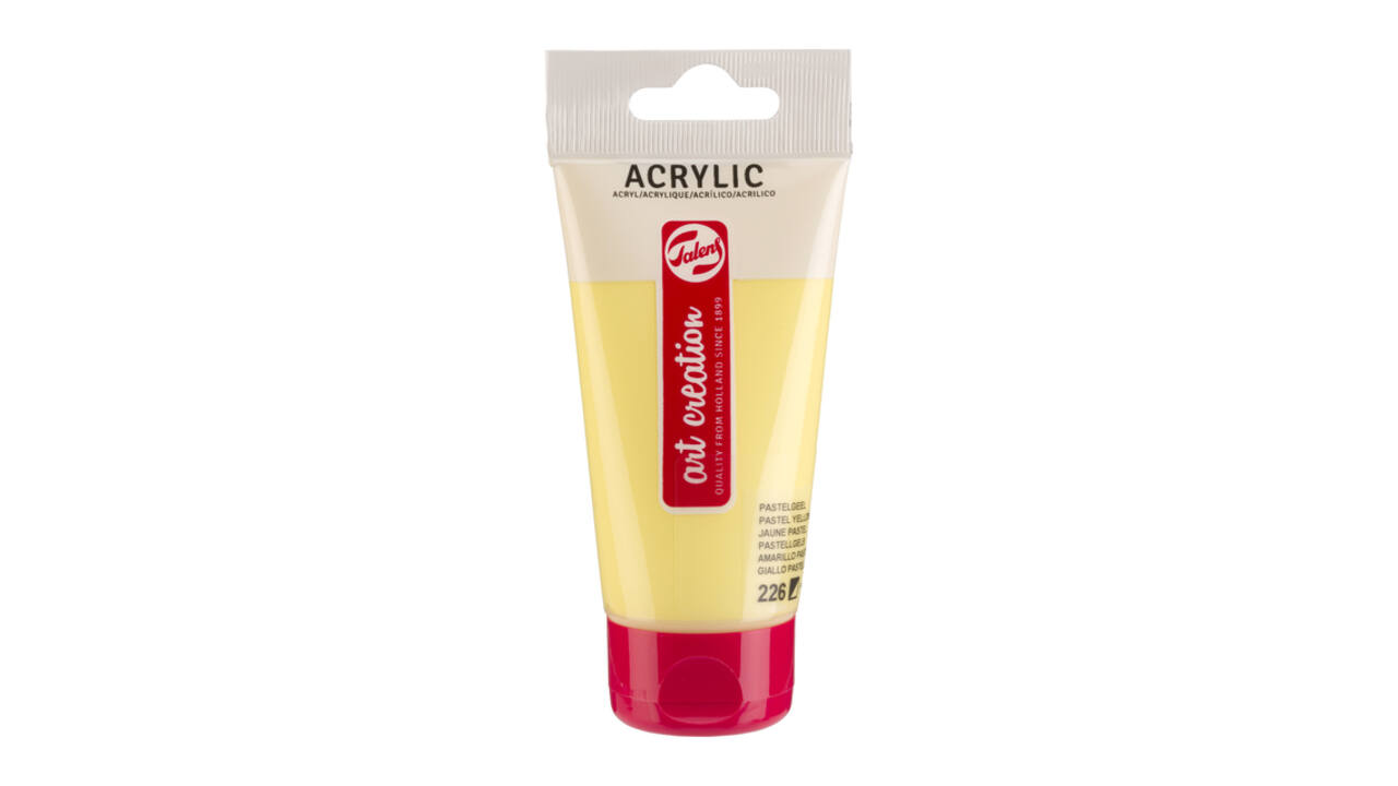 Acrylverf Talens Art Creation 226 pastelgeel tube à 75ml