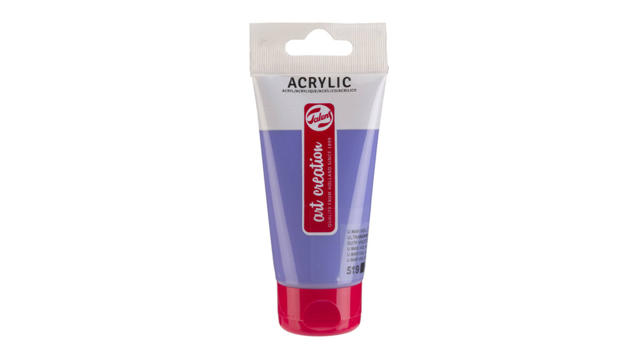 Acrylverf Talens Art Creation 519 ultramarijnviolet licht tube à 75ml