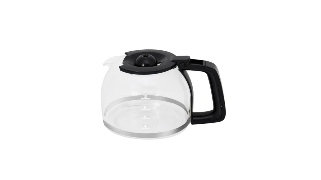 Koffiezetapparaat Inventum 1.25liter zwart met rvs