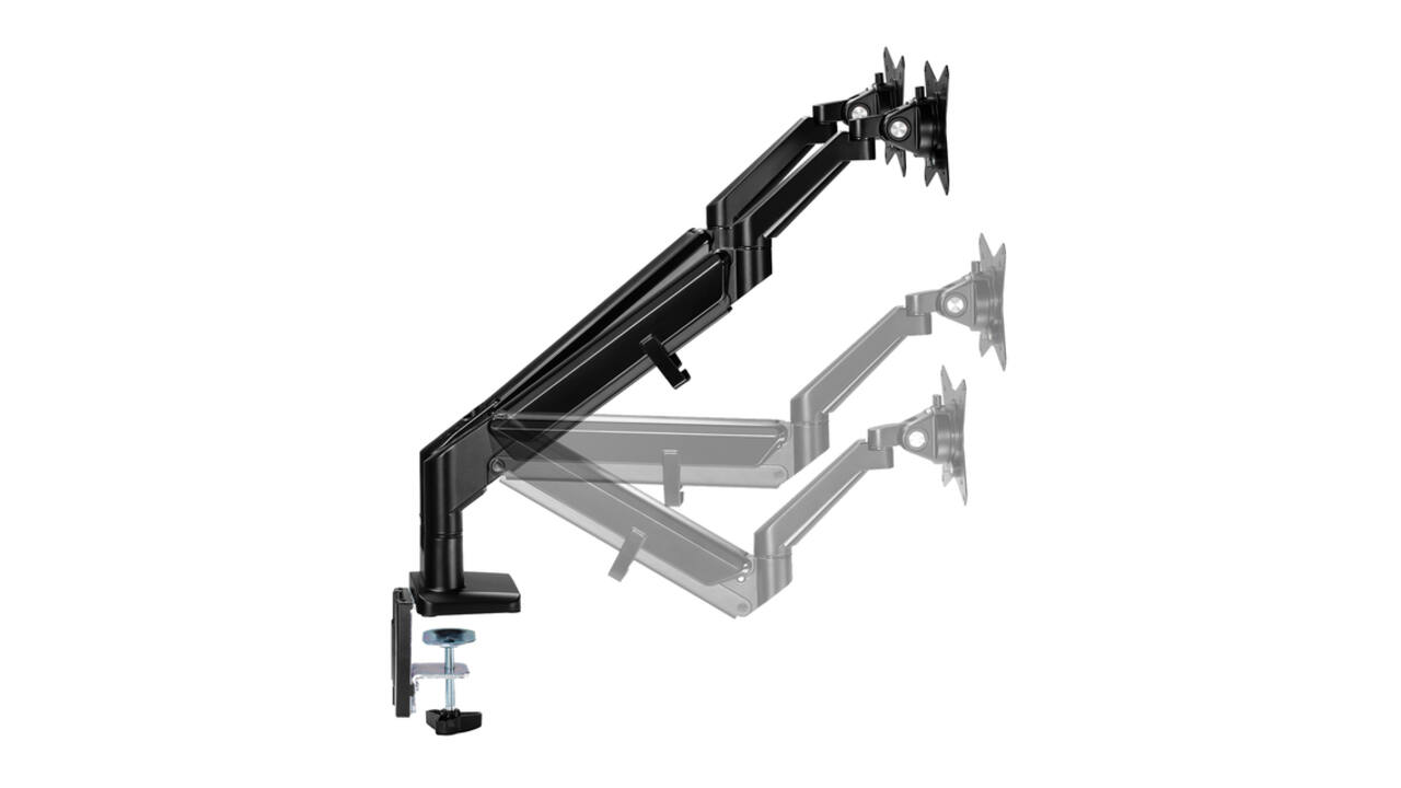 Monitorarm Neomounts DS70-810BL2 10-32 inch zwart
