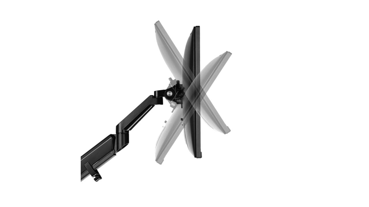Monitorarm Neomounts DS70-810BL2 10-32 inch zwart
