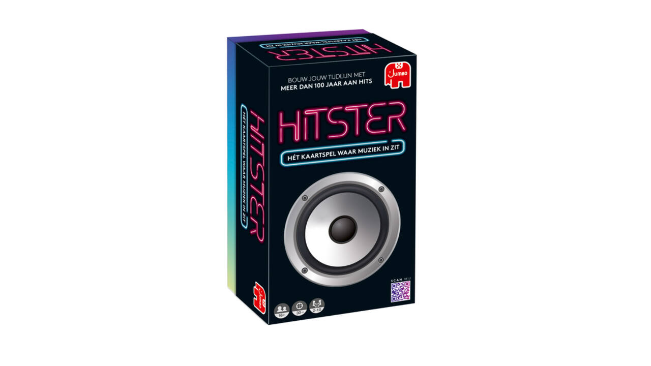 Kaartspel Hitster 16+ waar muziek in zit