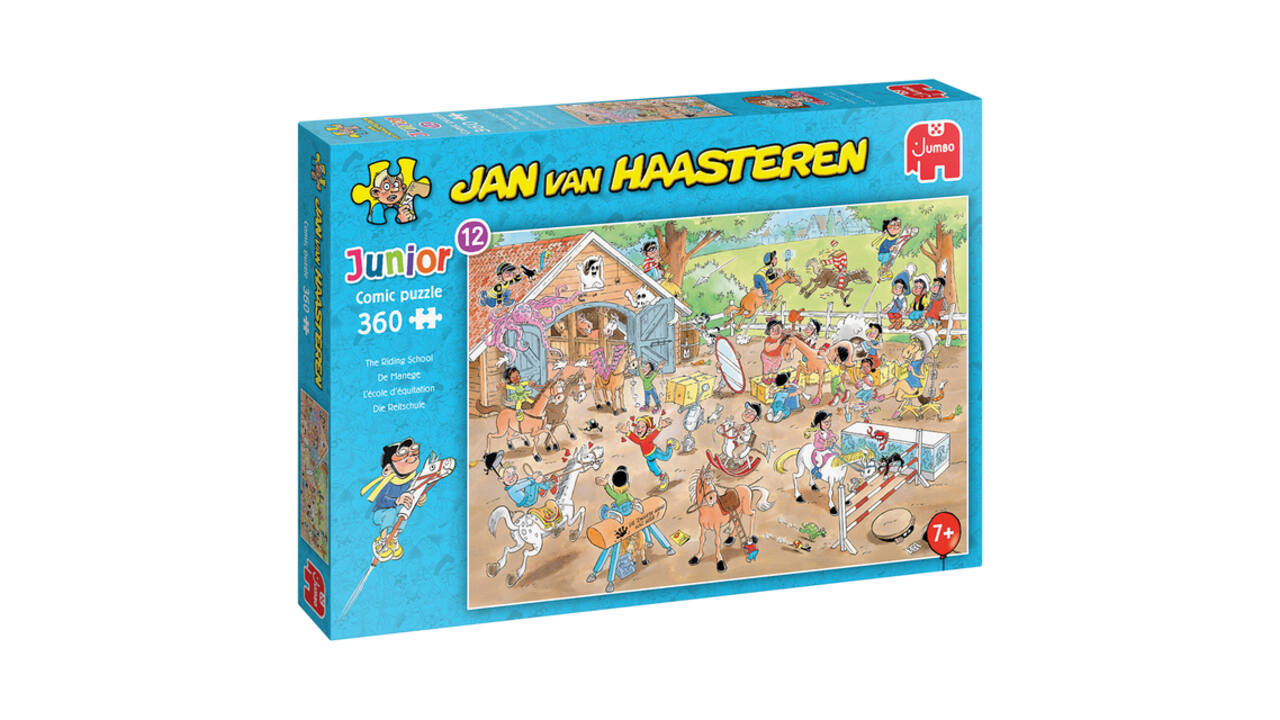 Puzzel Jan van Haasteren Junior The Riding School 360 stukjes