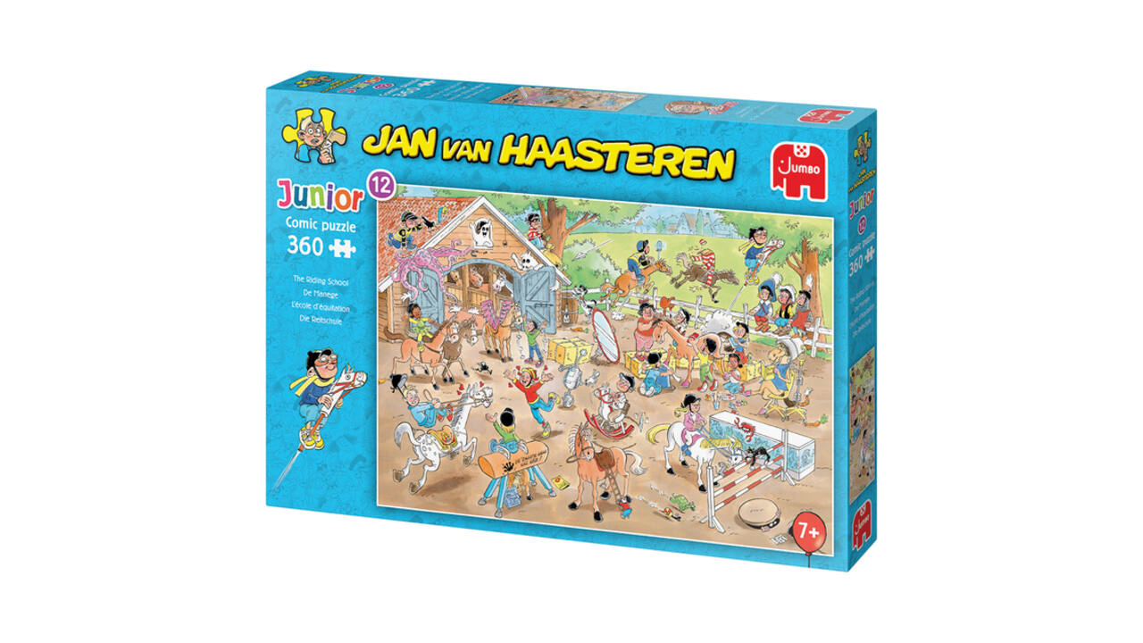 Puzzel Jan van Haasteren Junior The Riding School 360 stukjes