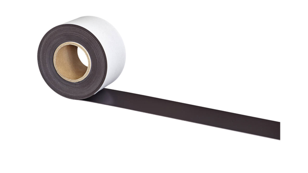 Magneetband MAUL 10mx100mmx1mm zelfklevend