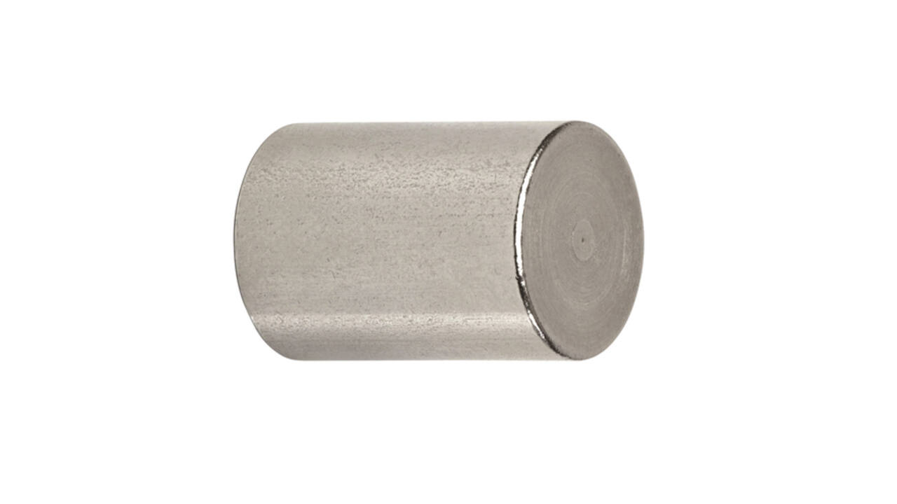 Magneet MAUL Neodymium cilinder 20x25mm 13kg 2 stuks