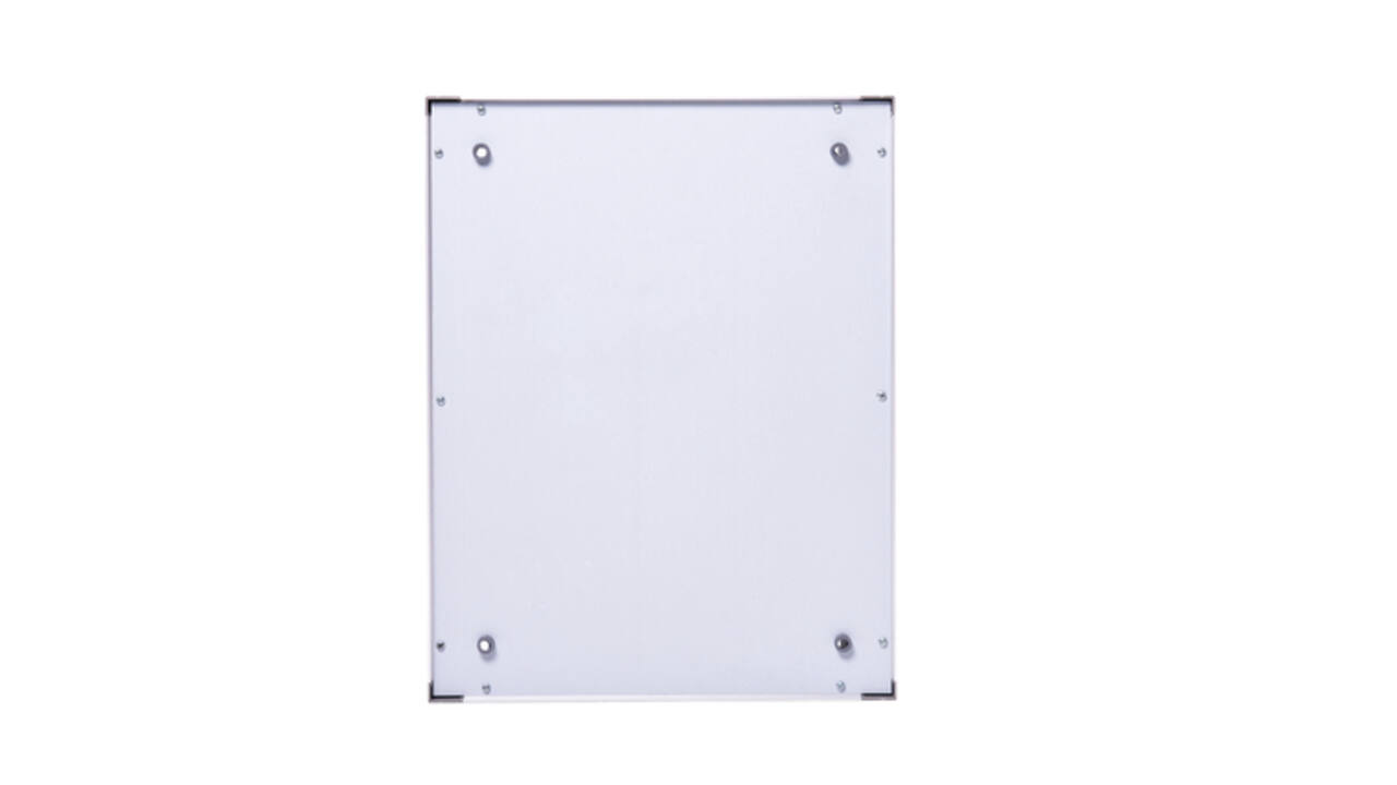 Binnenvitrine wand MAULextraslim whiteboard 1xA4 met slot