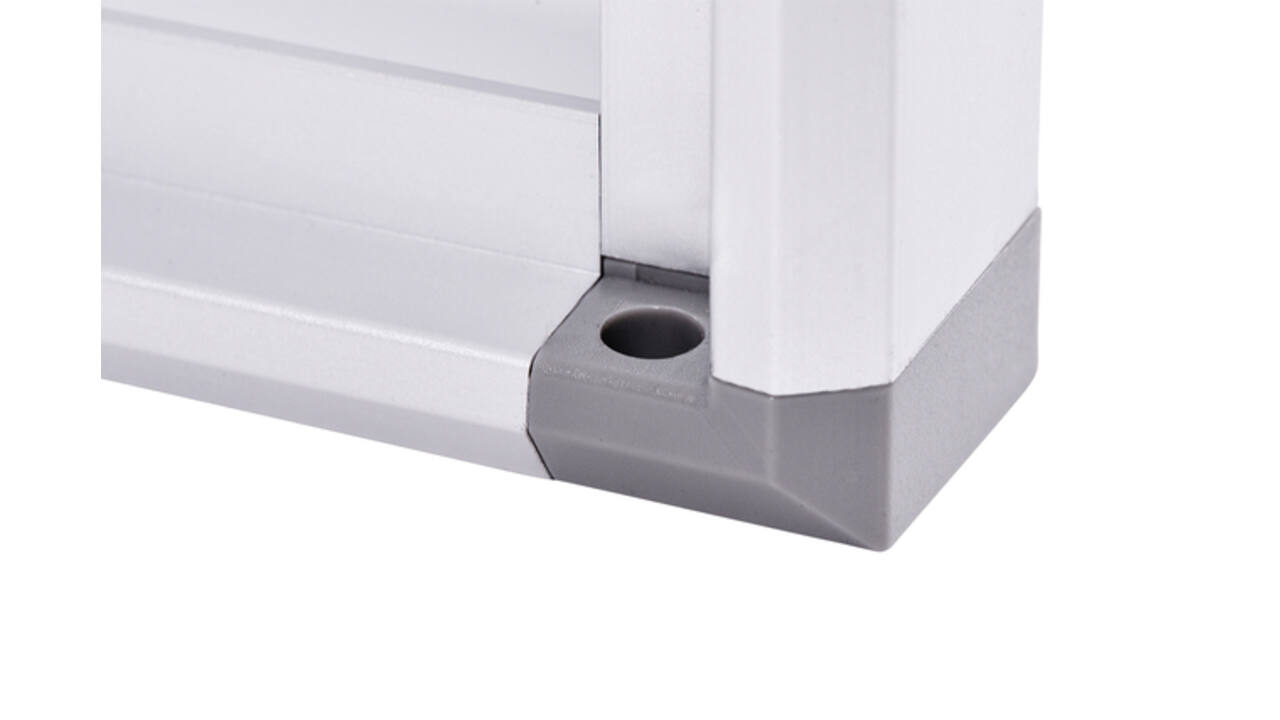 Binnenvitrine wand MAULextraslim whiteboard 1xA4 met slot
