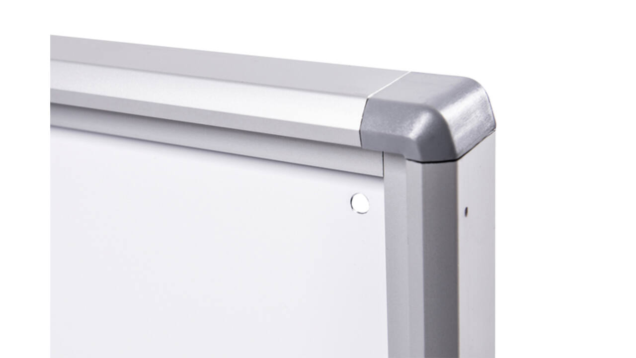 Binnenvitrine wand MAULextraslim whiteboard 2xA4 met slot