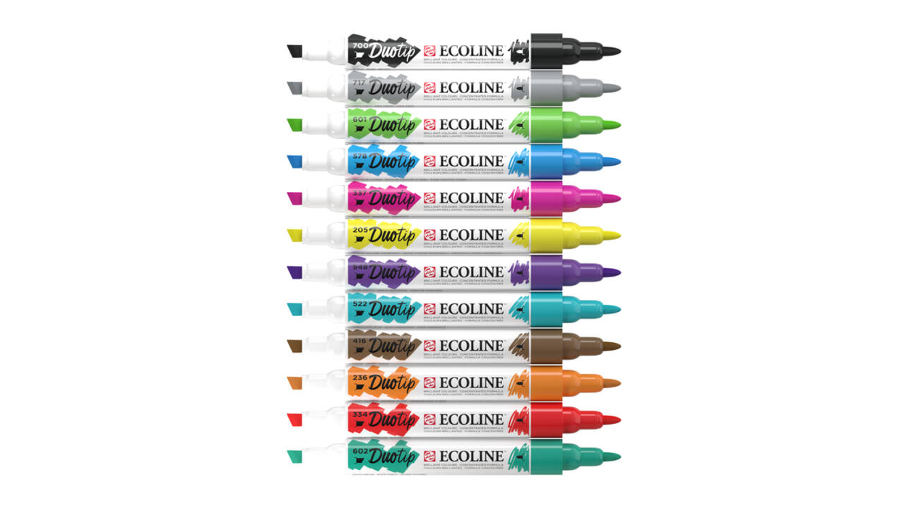 Duotip Talens Ecoline set à 12 stuks basis