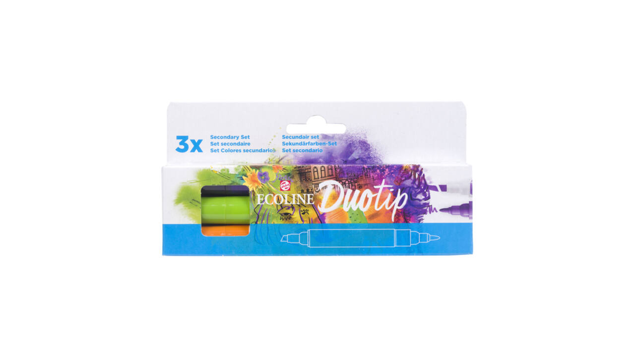 Duotip Talens Ecoline set à 3 stuks secundair