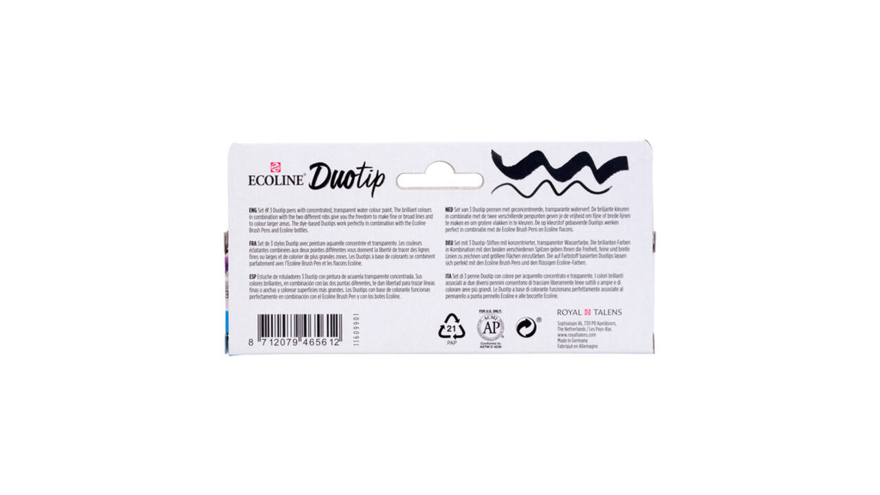 Duotip Talens Ecoline set à 3 stuks secundair
