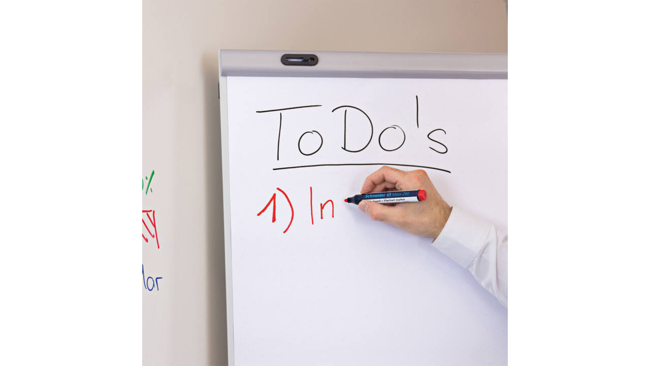 Whiteboardmarker Schneider Maxx 290 rond 2-3mm ass doos à 5+1 gratis