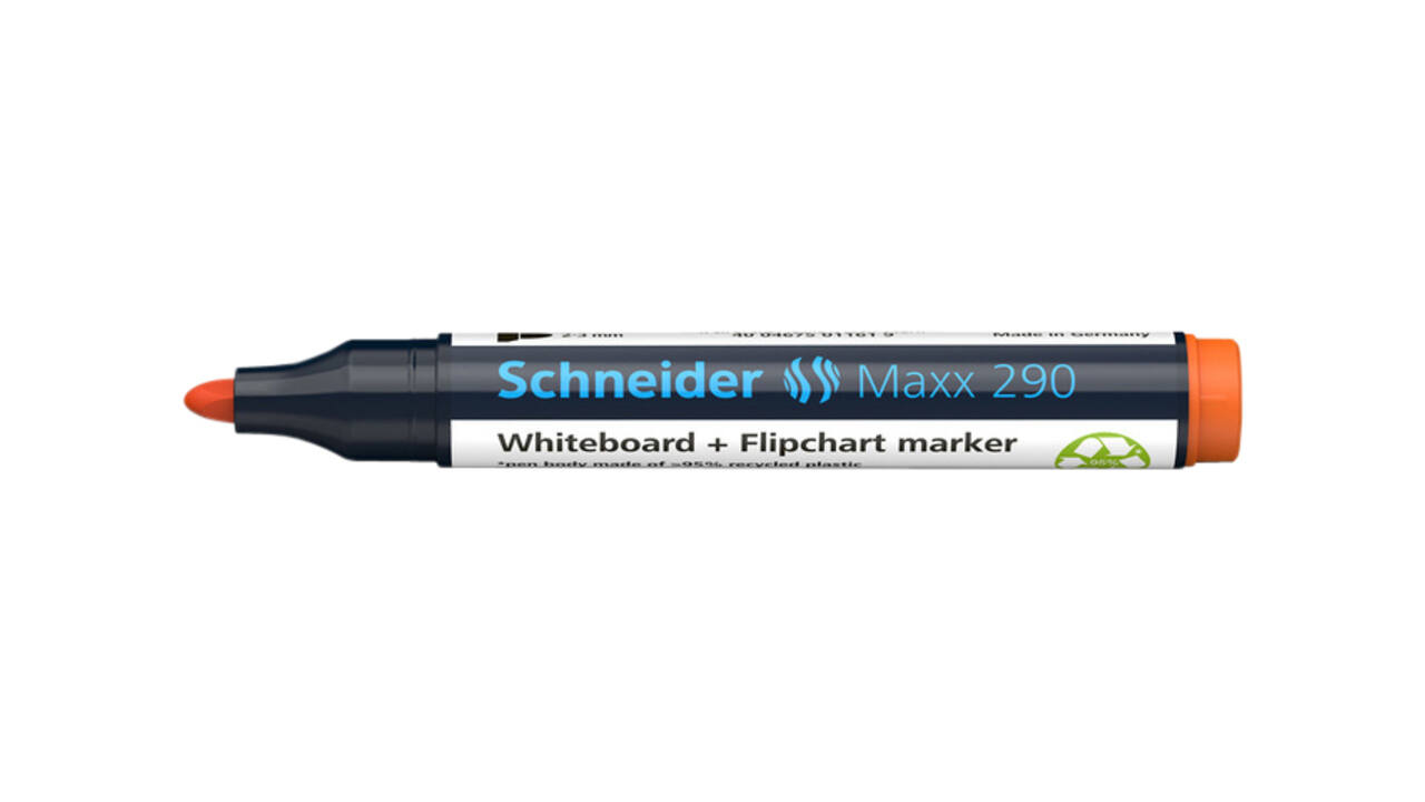 Whiteboardmarker Schneider Maxx 290 rond 2-3mm ass doos à 5+1 gratis