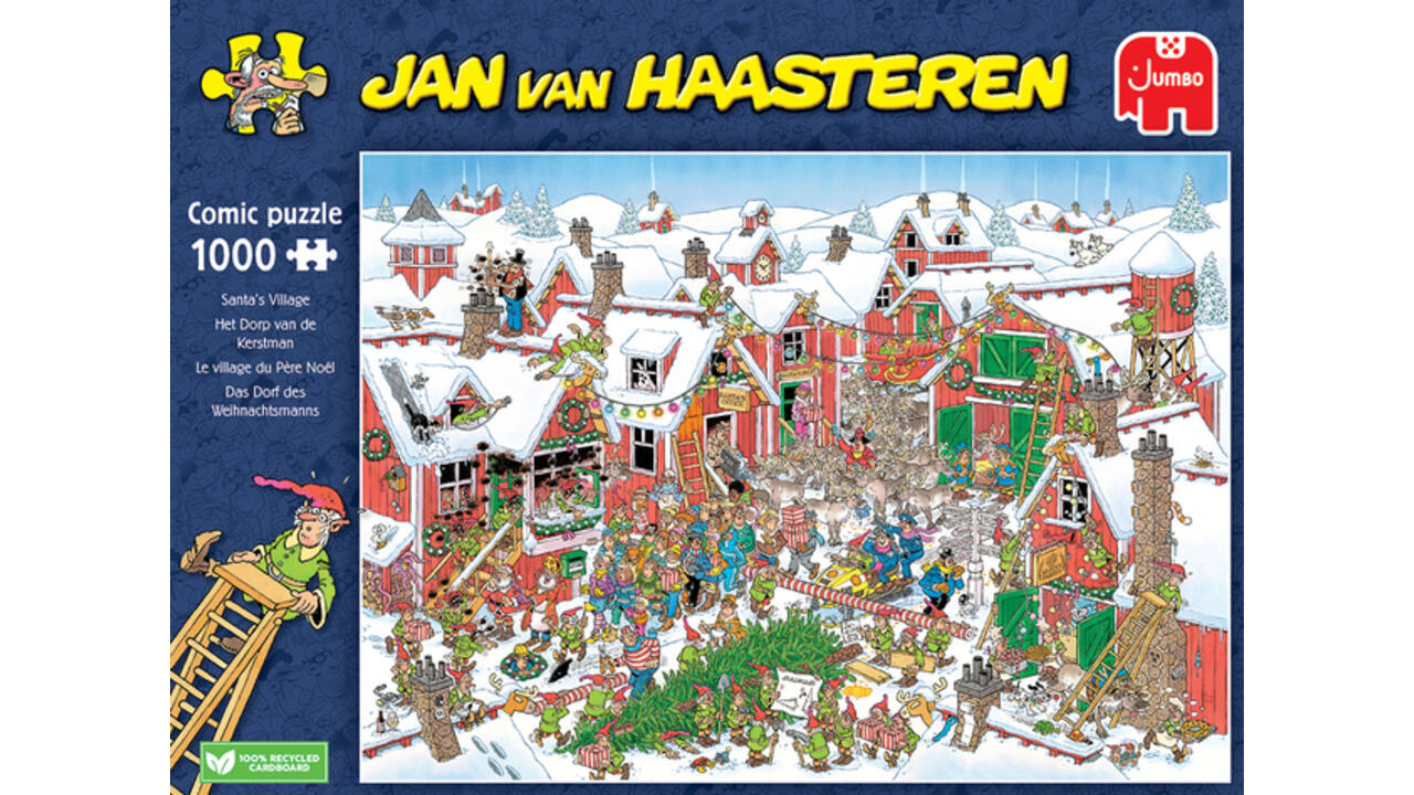 Puzzel Jan van Haasteren Santa's Village 1000 stukjes