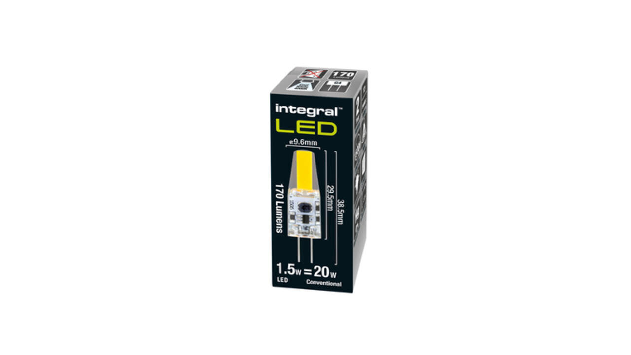 Ledlamp Integral G4 4000K koel wit 1.5W 170lumen