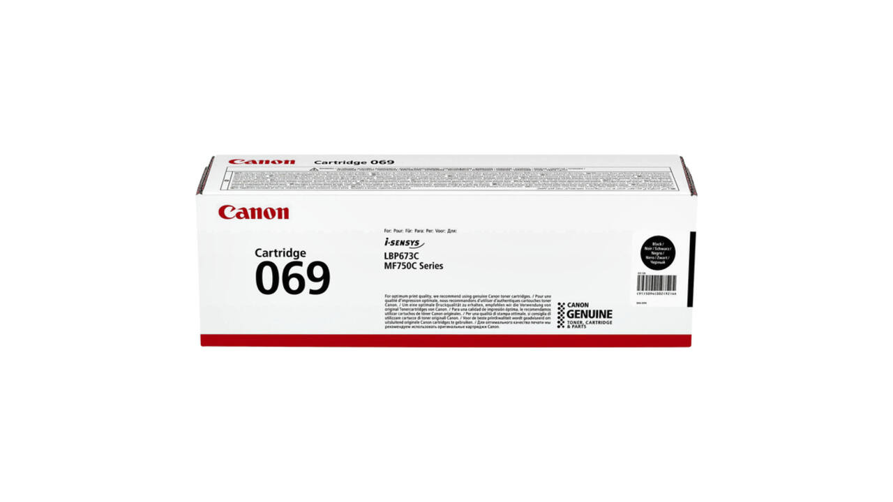 Tonercartridge Canon 069 zwart