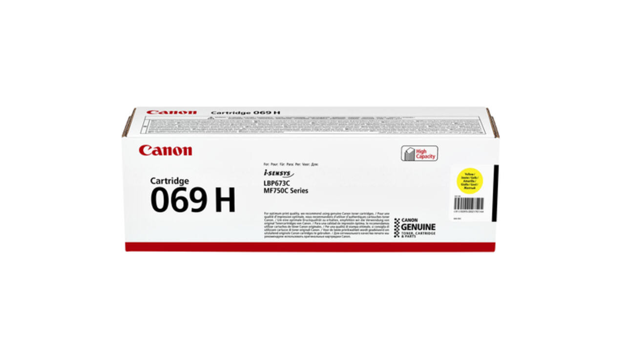 Tonercartridge Canon 069H geel