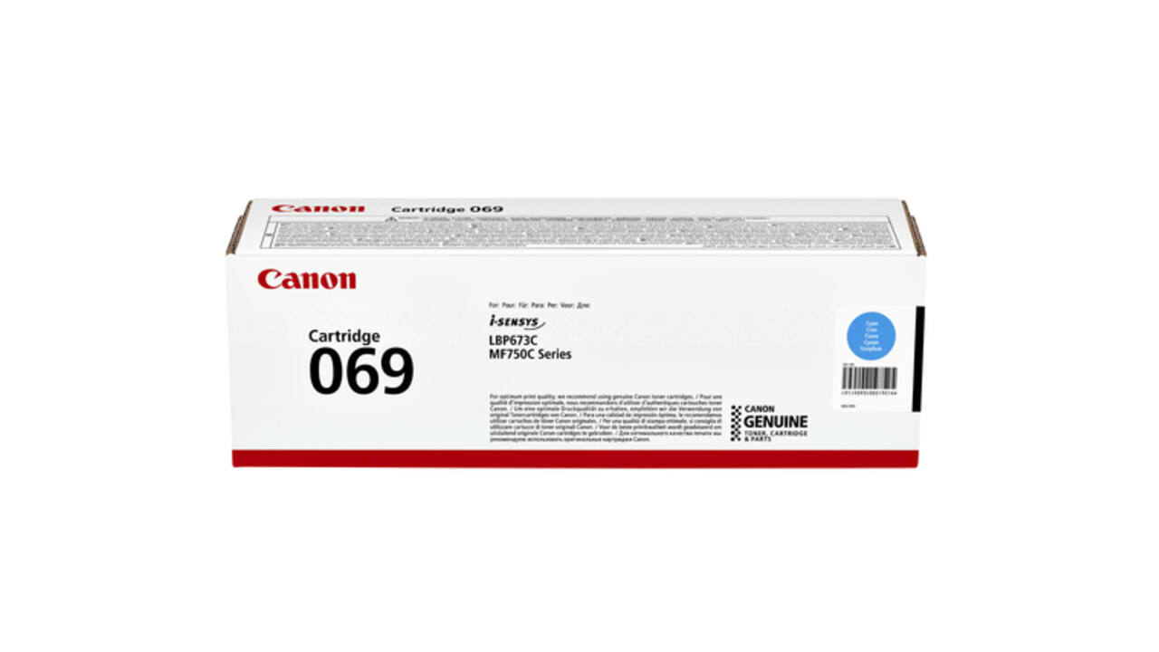Tonercartridge Canon 069 blauw