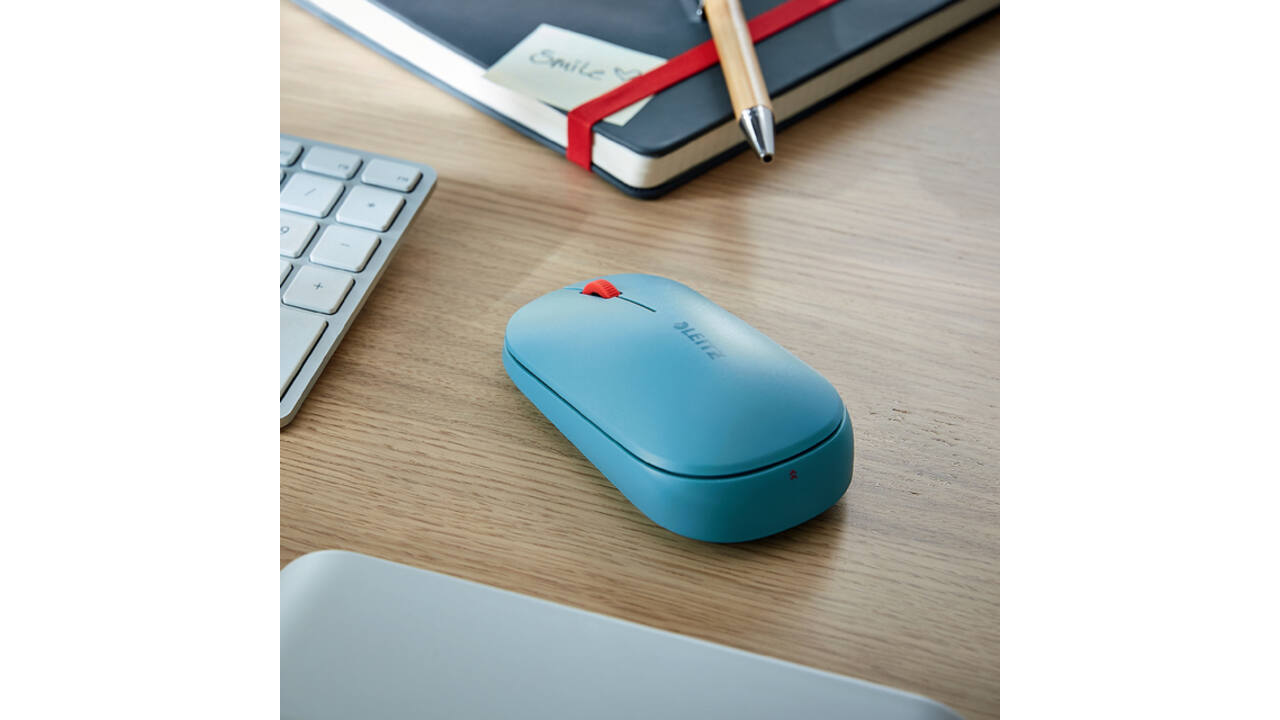 Draadloos muis Leitz Cosy blauw