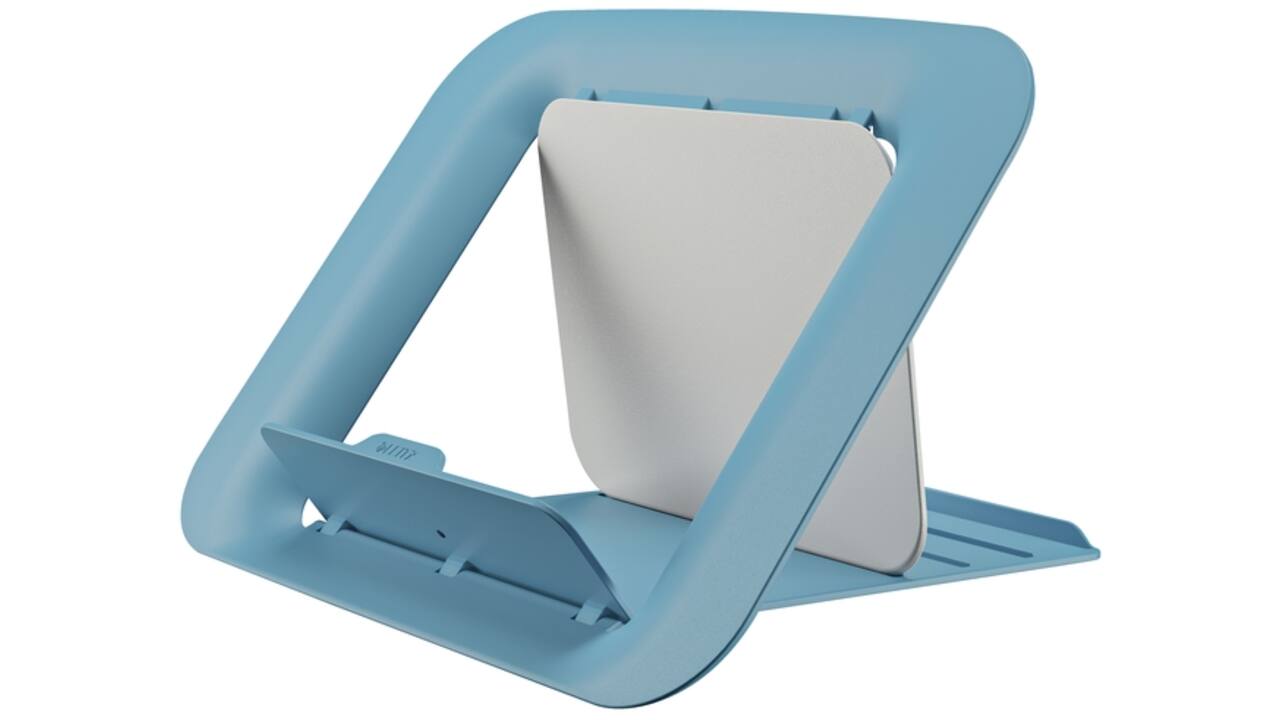 Laptopstandaard Leitz Ergo Cosy verstelbaar recyled blauw