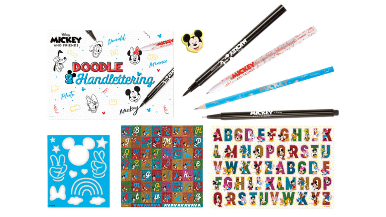 Handletterset Disney Mickey en Minnie