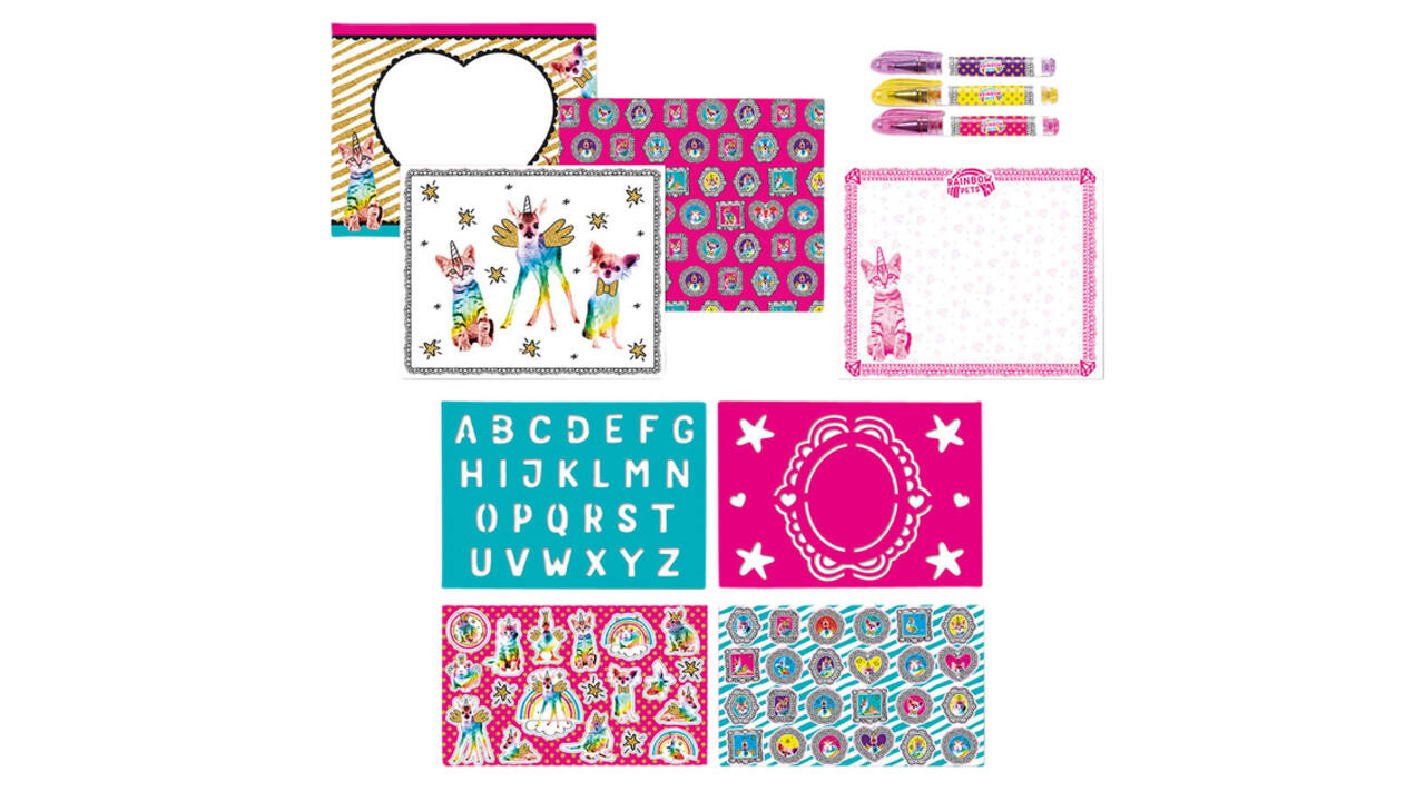 Activiteitenboek Totum Rainbow Pets designer