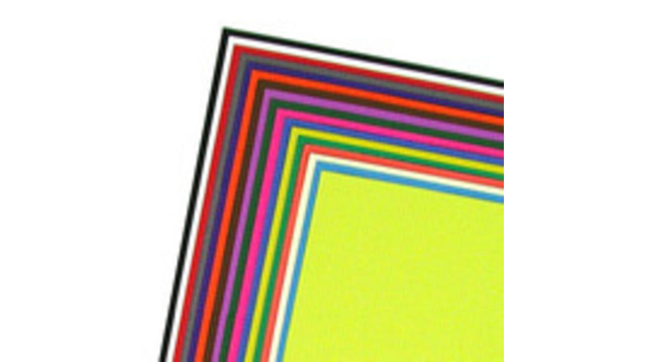 Omslagpapier Papyrus 50x70cm 120gr 100 vel assorti