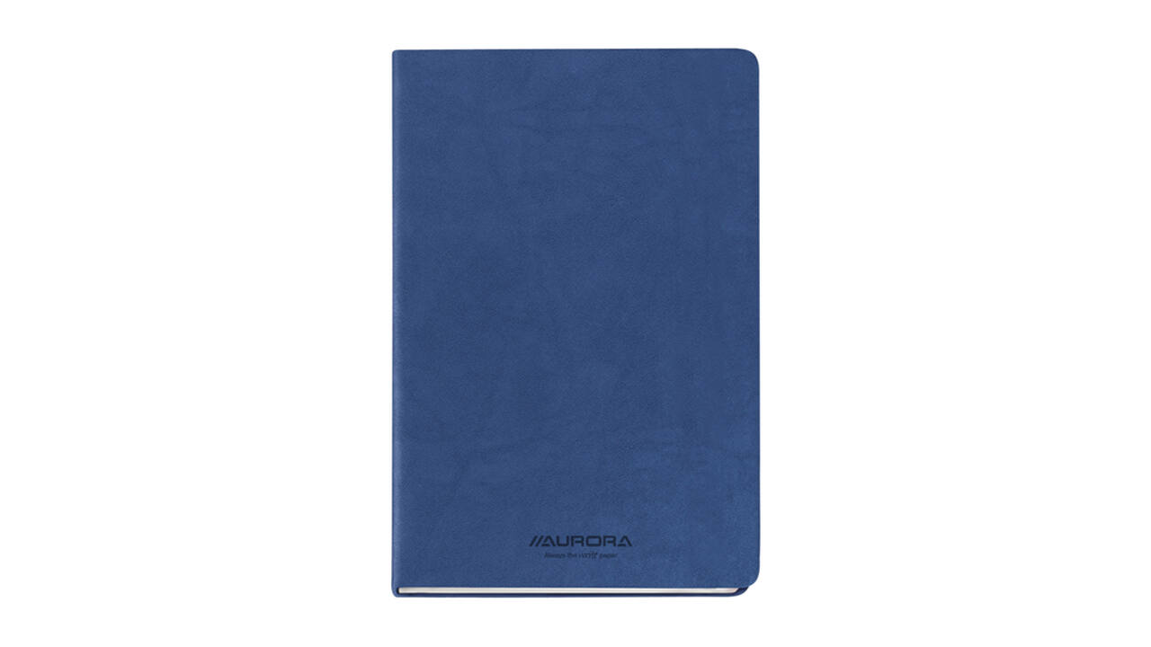 Notitieboek Aurora Capri A5 192blz lijn 80gr blauw