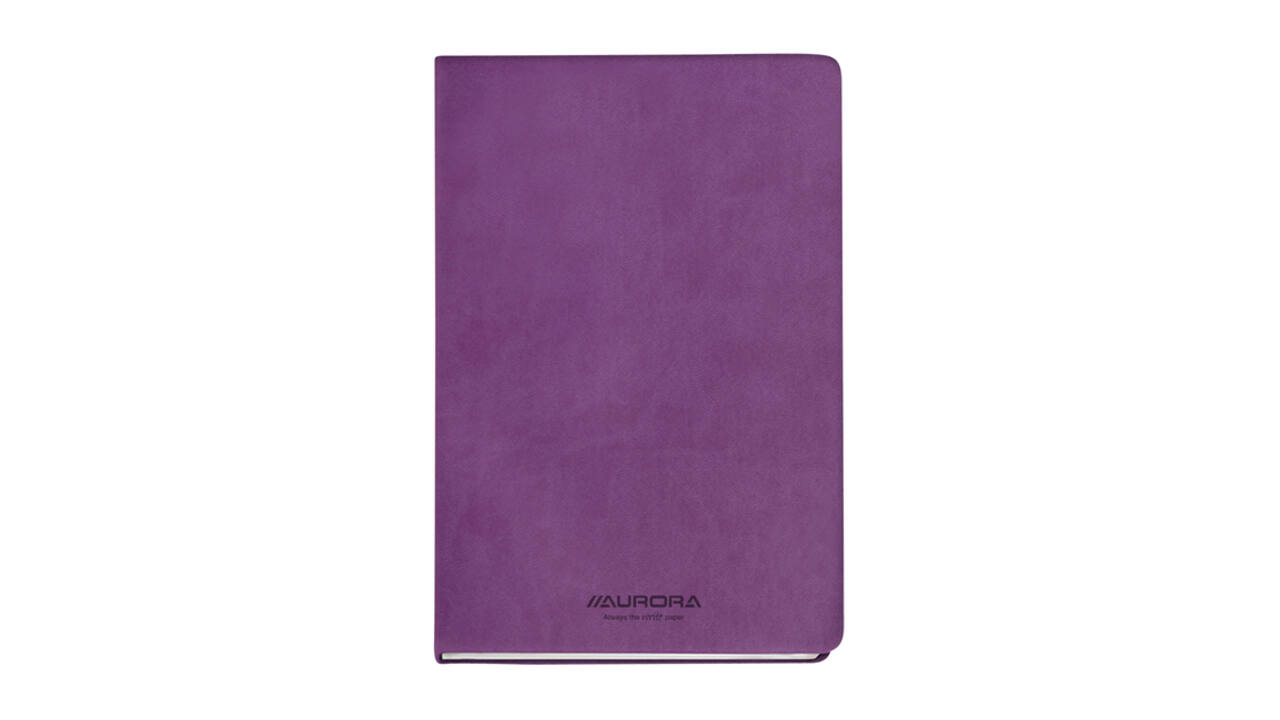 Notitieboek Aurora Capri A5 192blz lijn 80gr violet