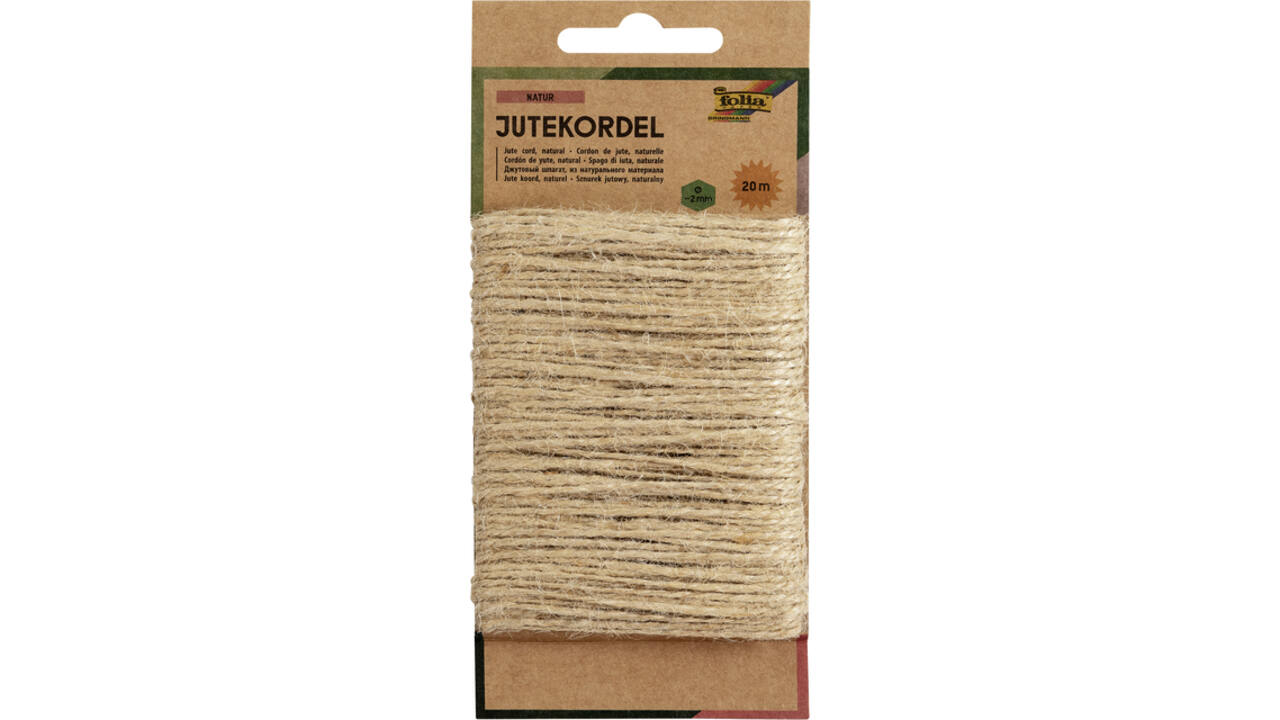 Touw jute Folia 20 meter naturel