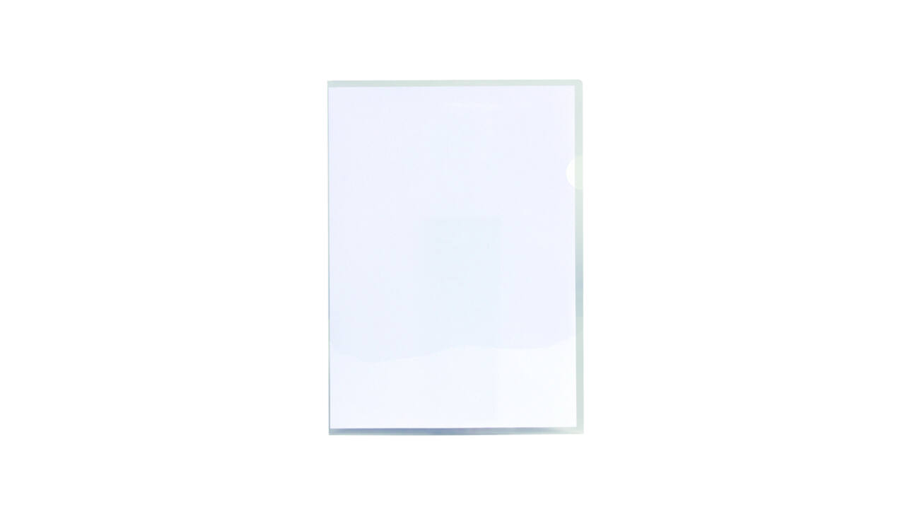 Insteekmap L-model Quantore A4 PP 0.14mm glad 25 stuks