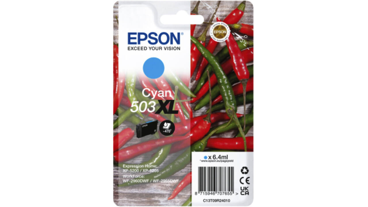 Inktcartridge Epson 503XL T09R24 blauw