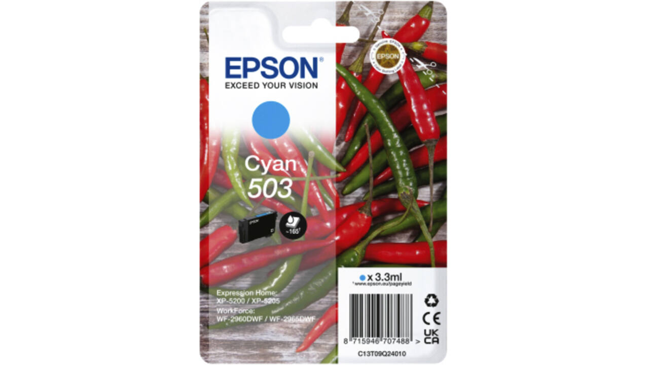 Inktcartridge Epson 503 T09Q24 blauw