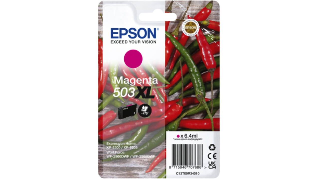 Inktcartridge Epson 503XL T09R34 rood