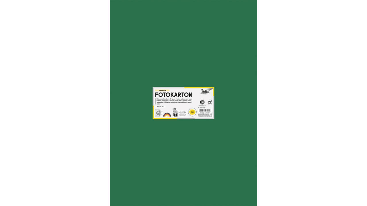 Fotokarton Folia 300gr 50x70cm 58 dennengroen
