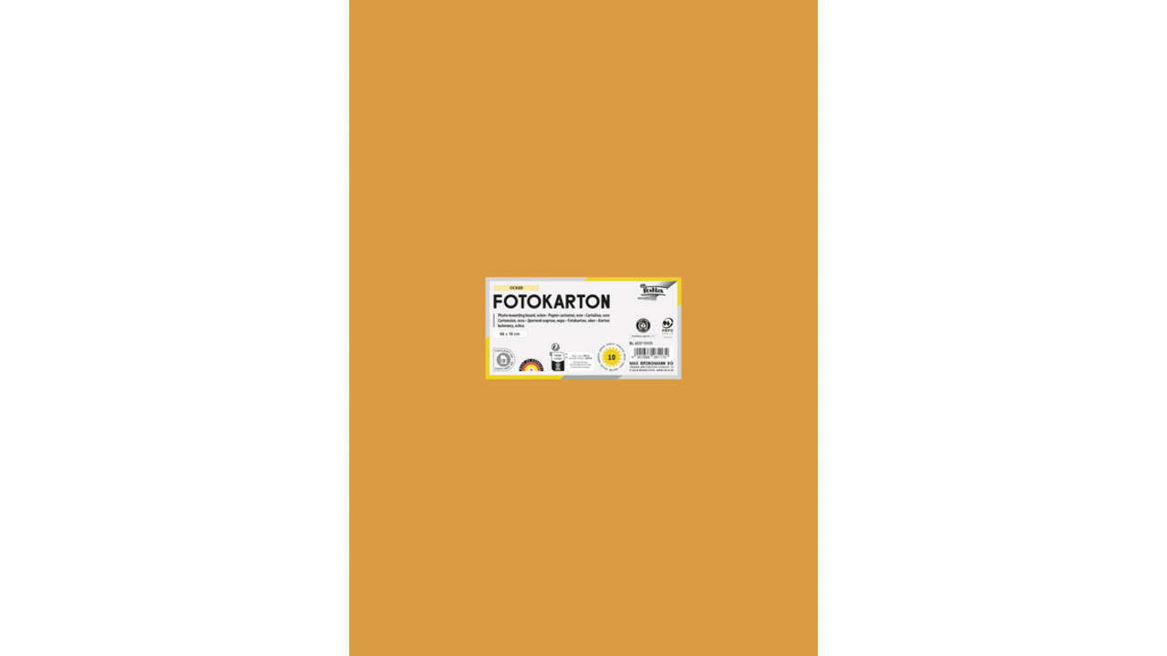 Fotokarton Folia 300gr 50x70cm 17 oker