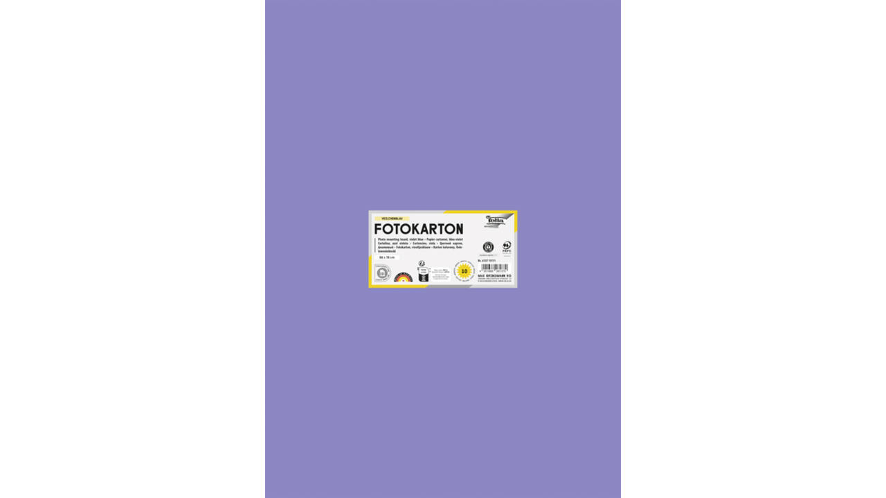 Fotokarton Folia 300gr 50x70cm 37 violetblauw