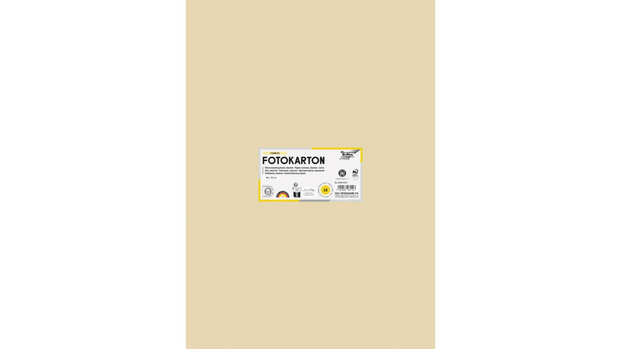 Fotokarton Folia 300gr 50x70cm 10 chamois