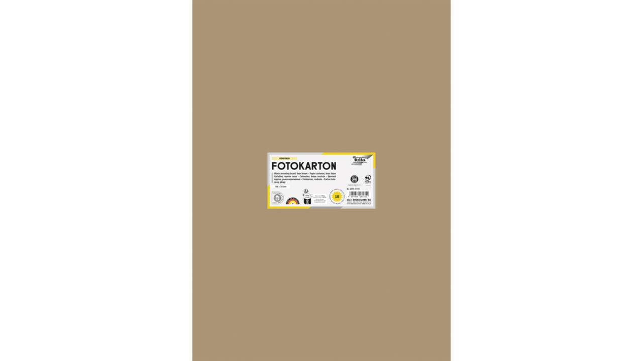 Fotokarton Folia 300gr 50x70cm 75 reebruin