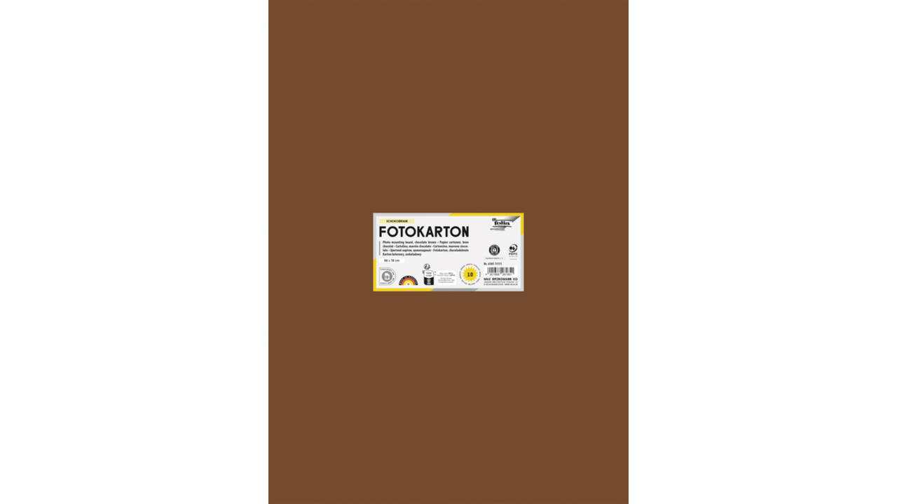 Fotokarton Folia 300gr 50x70cm 85 chocoladebruin