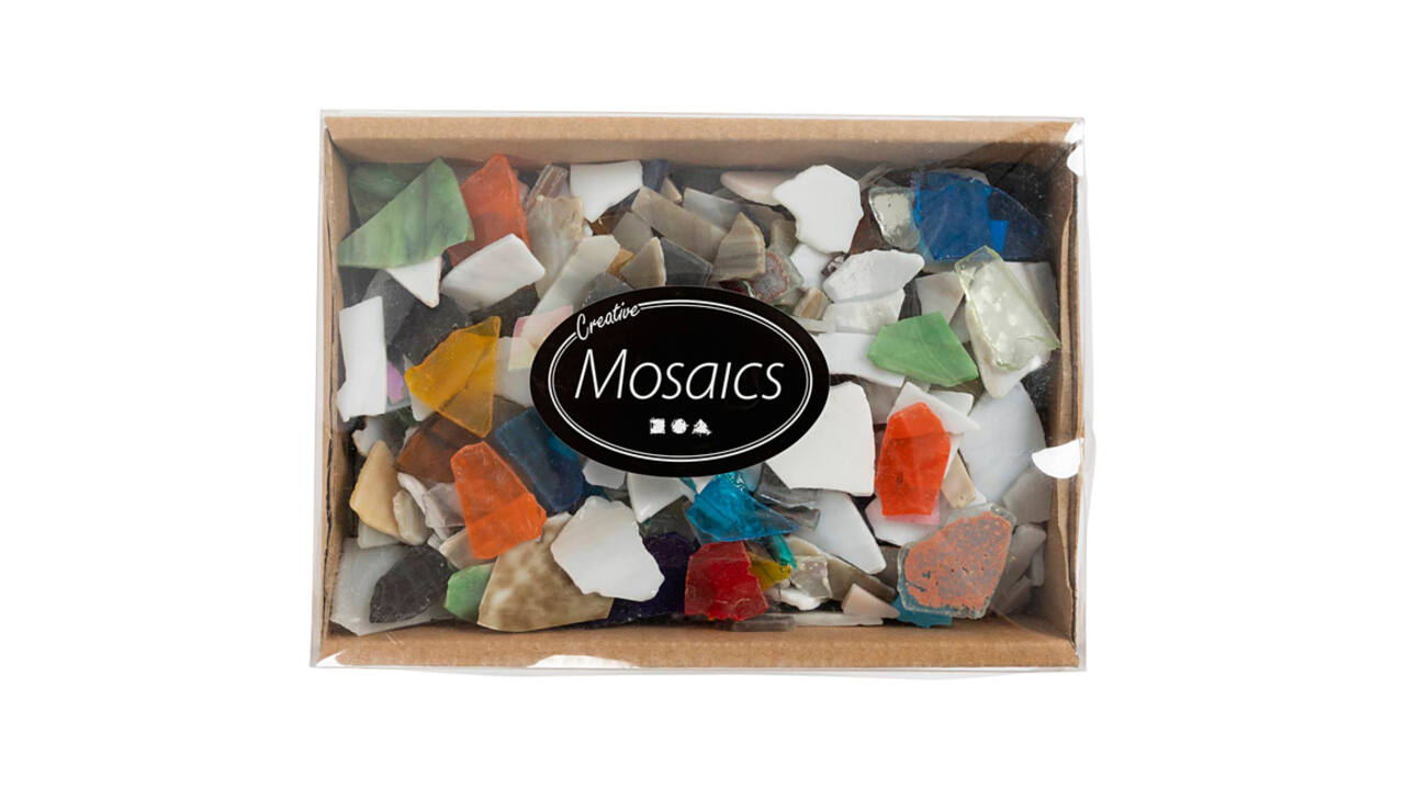 Mozaïek Creativ Company grootte 8-20mm dikte 2-3mm 2kg assorti