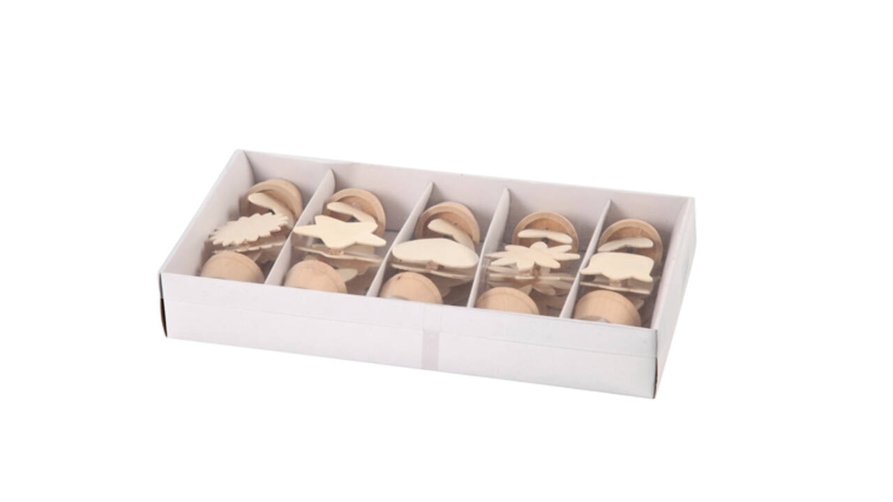 Memoclip Creativ Company 5 x 2 stuks assorti