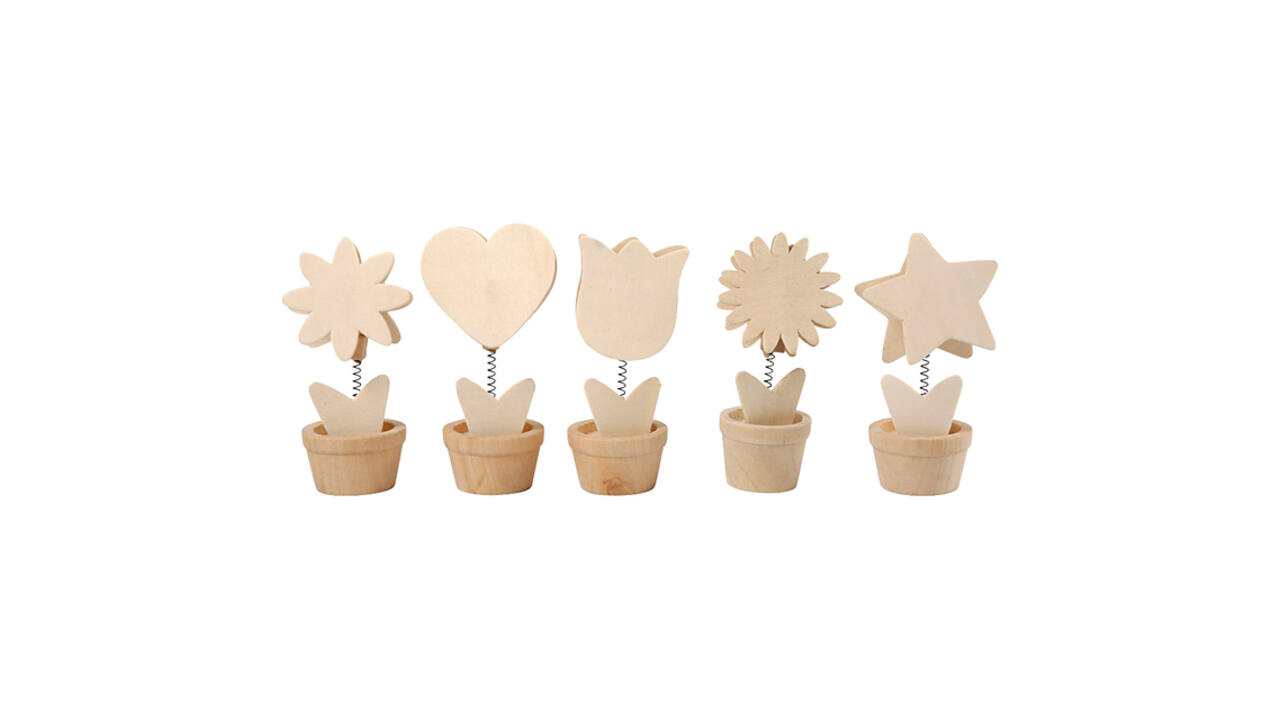 Memoclip Creativ Company 5 x 2 stuks assorti
