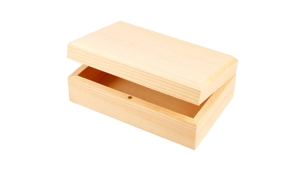 Sieradendoos Creativ Company 14x9x5cm hout