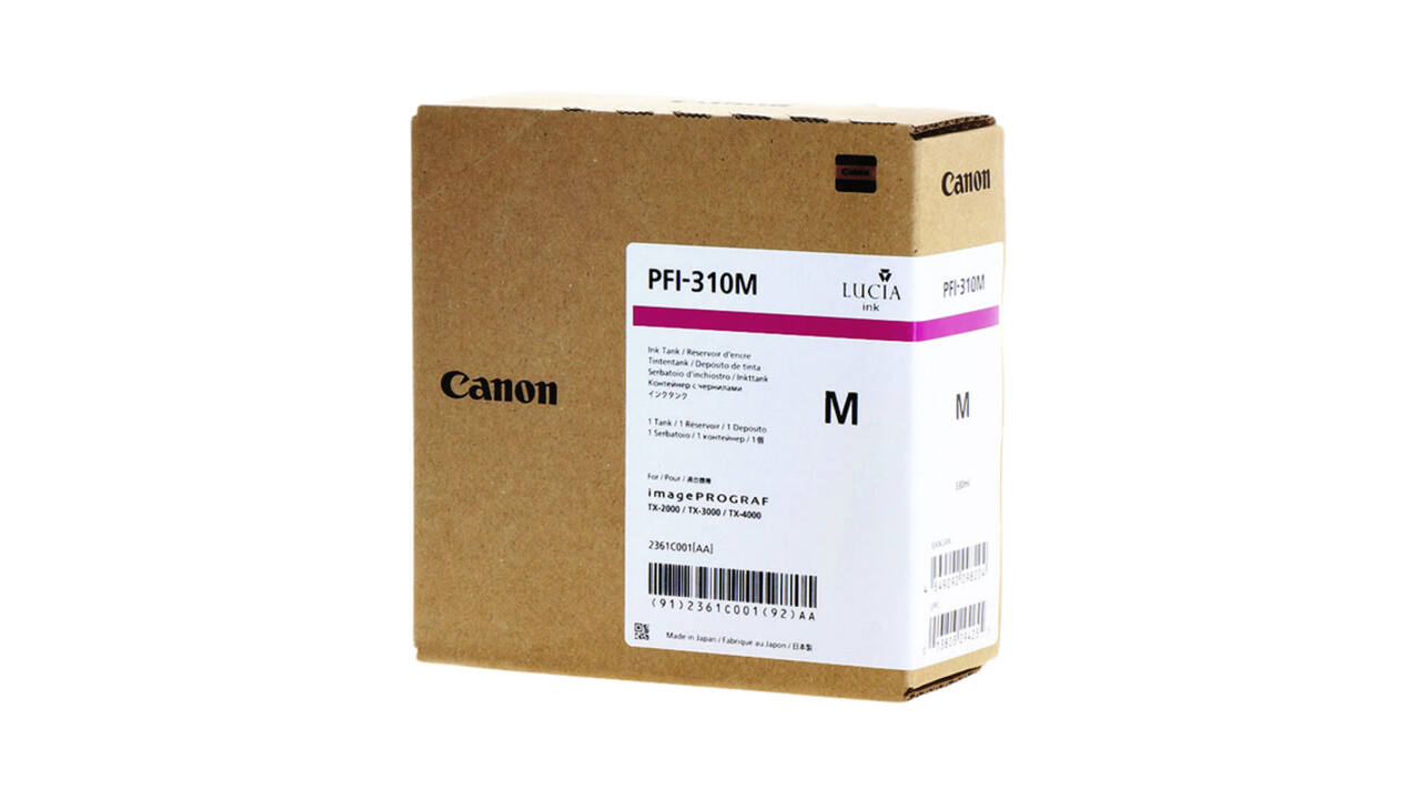 Inktcartridge Canon PFI-310 rood