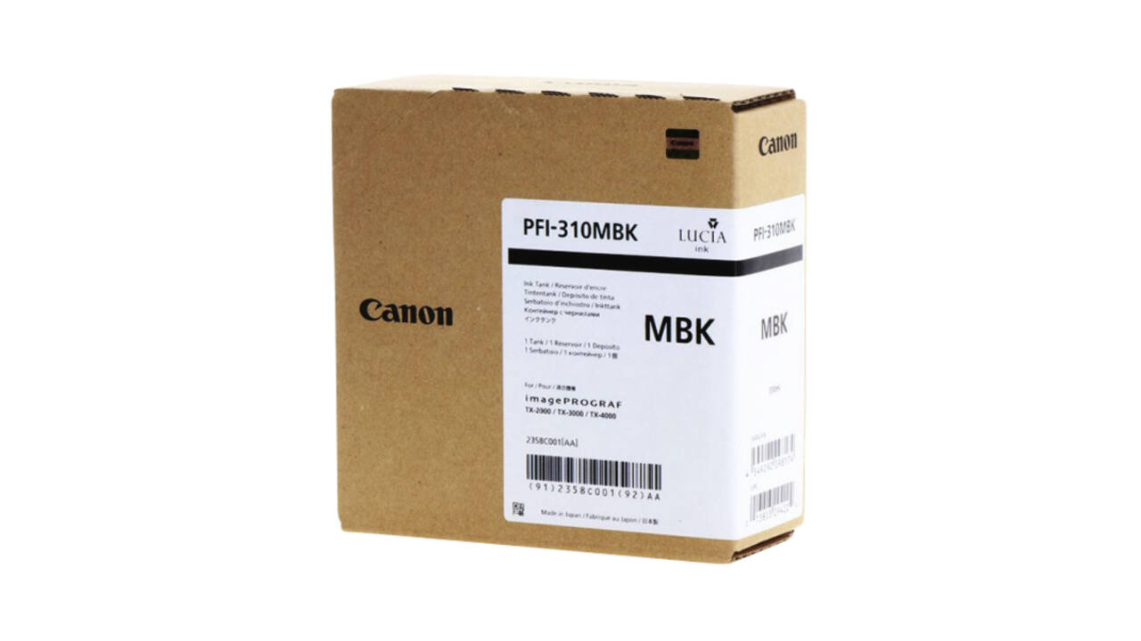 Inktcartridge Canon PFI-310 mat zwart