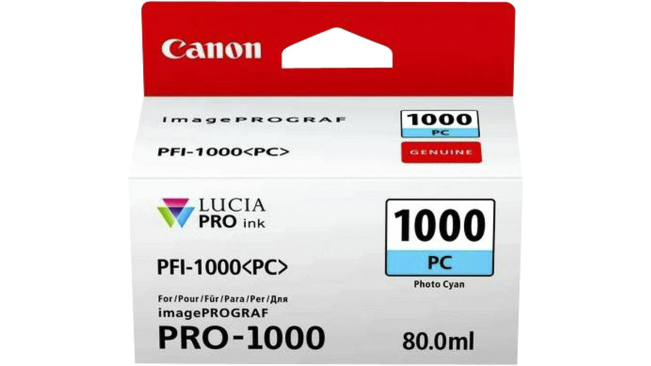 Inktcartridge Canon PFI-1000 foto blauw