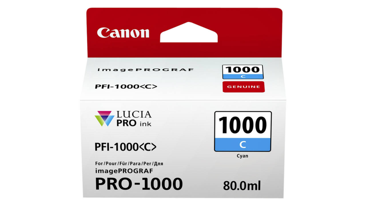 Inktcartridge Canon PFI-1000 blauw